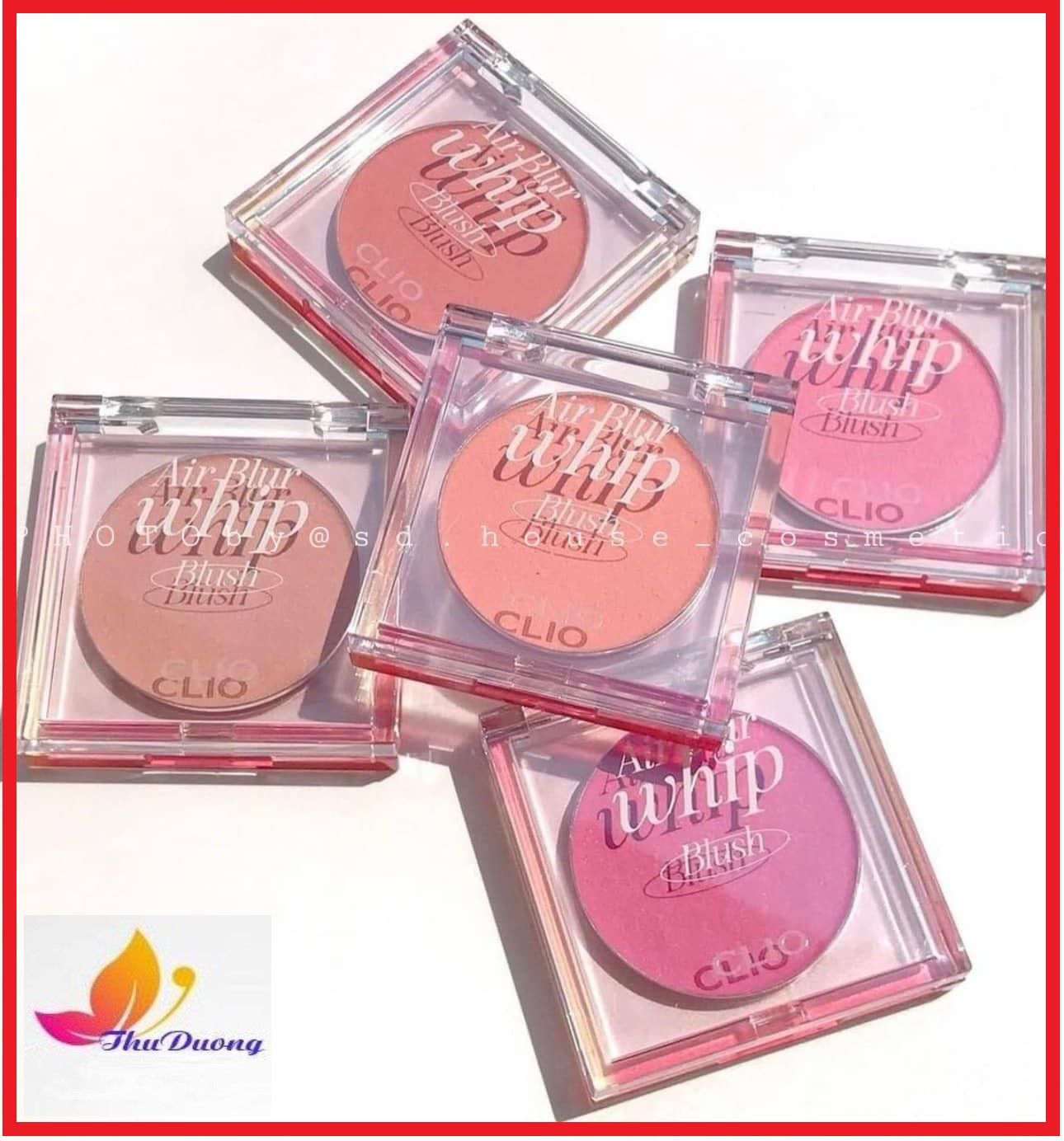 Phấn Má Hồng CLIO Air Blur Whip 3g
