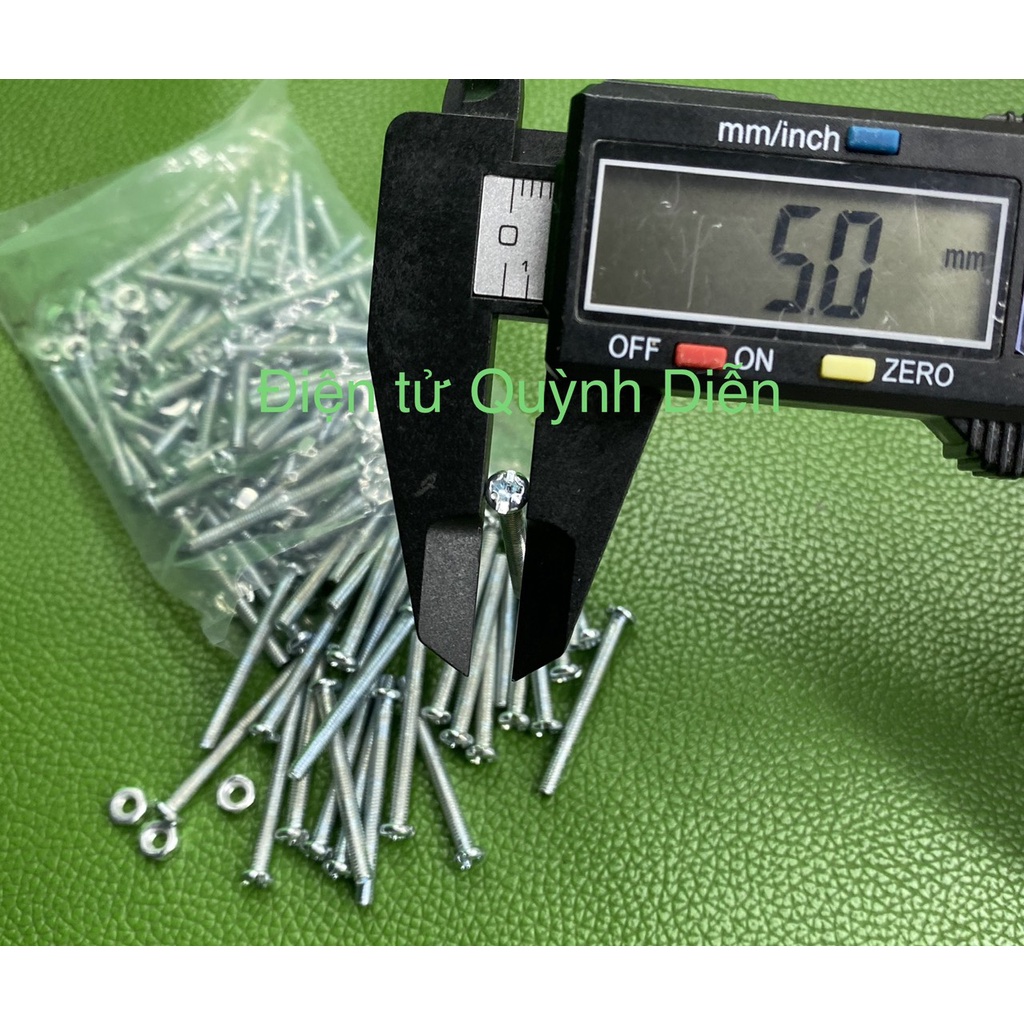 Ốc vít tán M3 3ly dài 3cm ( túi 150g = khoảng 90- 100 con) LinhKien HD