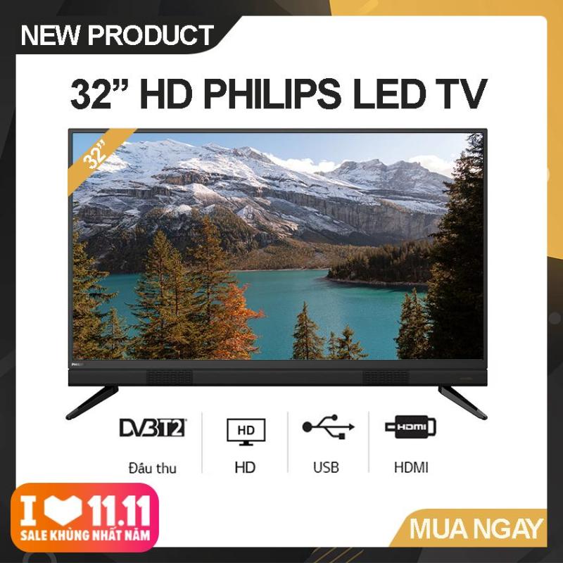 Bảng giá Tivi Led Philips 32 inch HD - Model 32PHT5583/74 (Đen) Công nghệ hình ảnh Pixel Plus HD, Tích hợp DVB-T2 - Bảo Hành 2 Năm