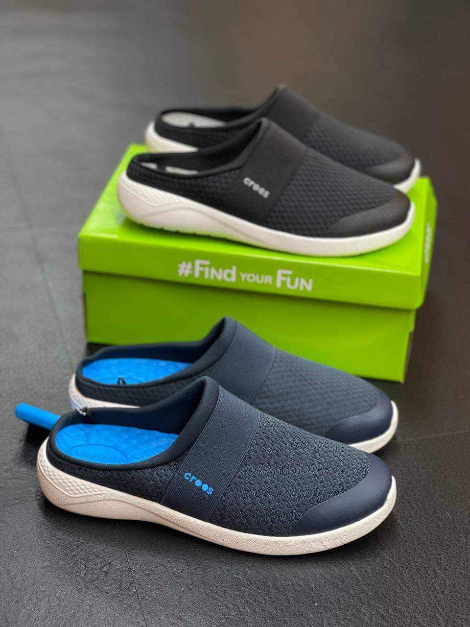 GIÀY SỤC VẢI CROSS LITERIDE MESH MULE  dành CHO NAM.