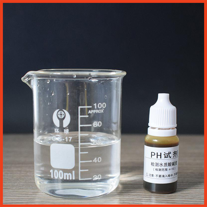 [Giá Sỉ ]Dung dịch test pH kiểm tra nguồn nước - Thuốc thử ph, dung dịch thử ph 4-10 kèm 1 gói quỳ tím 80 miếng thử