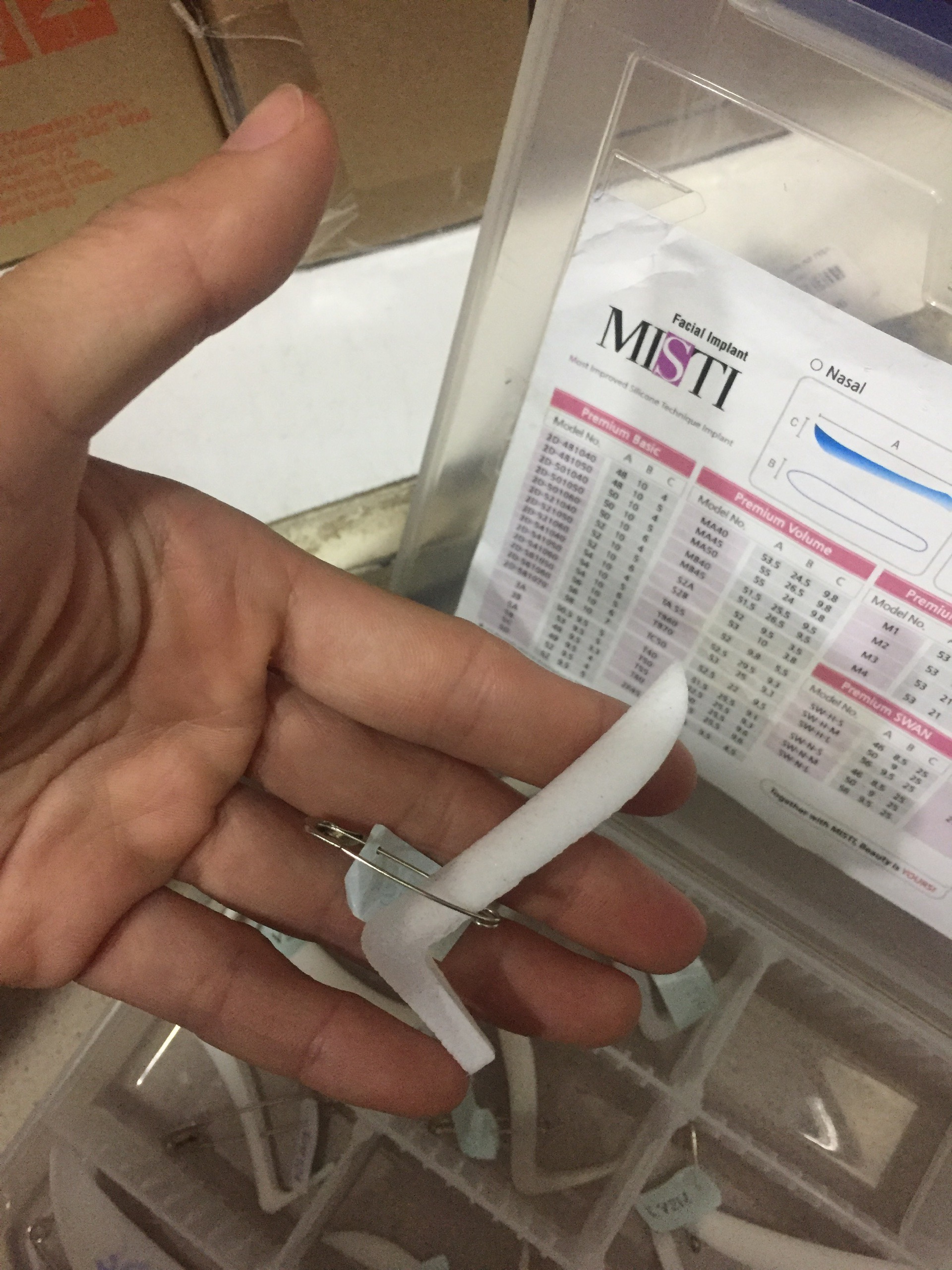 Sụn nâng mũi Safe-sil Hàn Quốc
