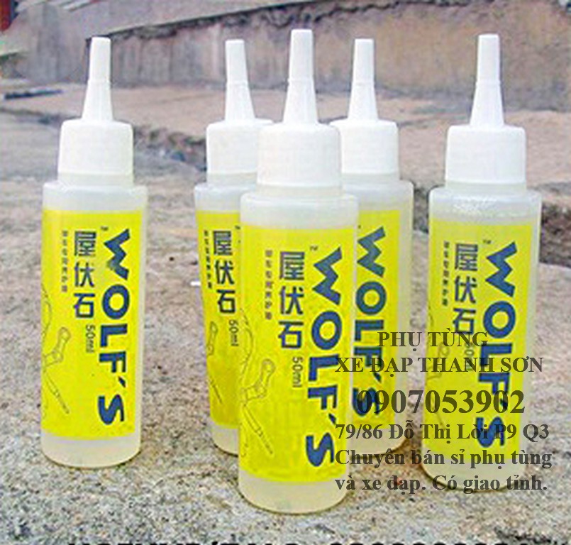 Dầu tra xích xe đạp thể thao
