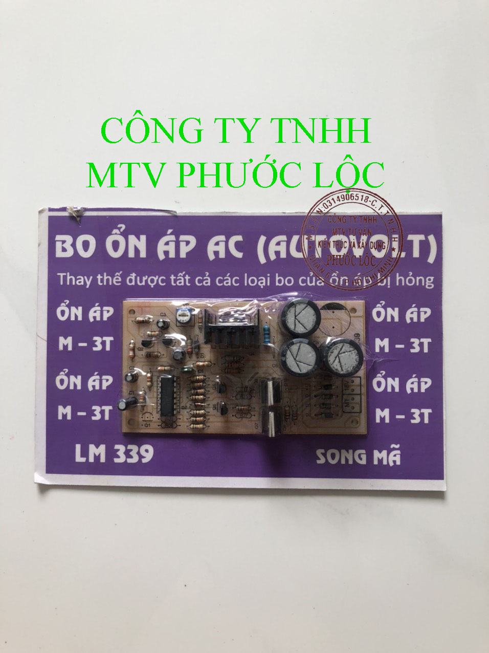 BO ỔN ÁP AC (AUTOVOLT)-LM339- SONG MÃ