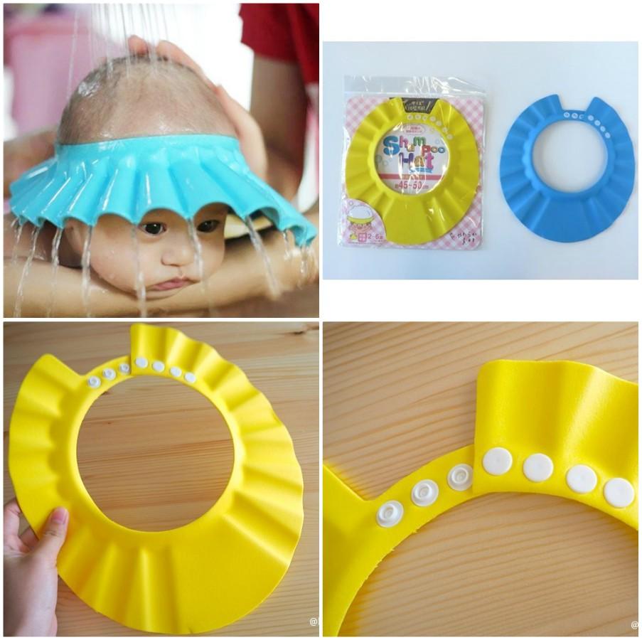 Mũ chụp gội đầu cho bé Hàng Nhật
