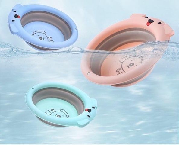 CHẬU GẤP GỌN HÌNH THÚ THÔNG MINH