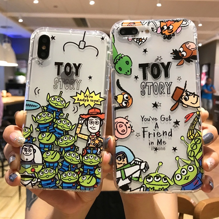 Ốp Lưng Silicon Chống Sốc Toy Story