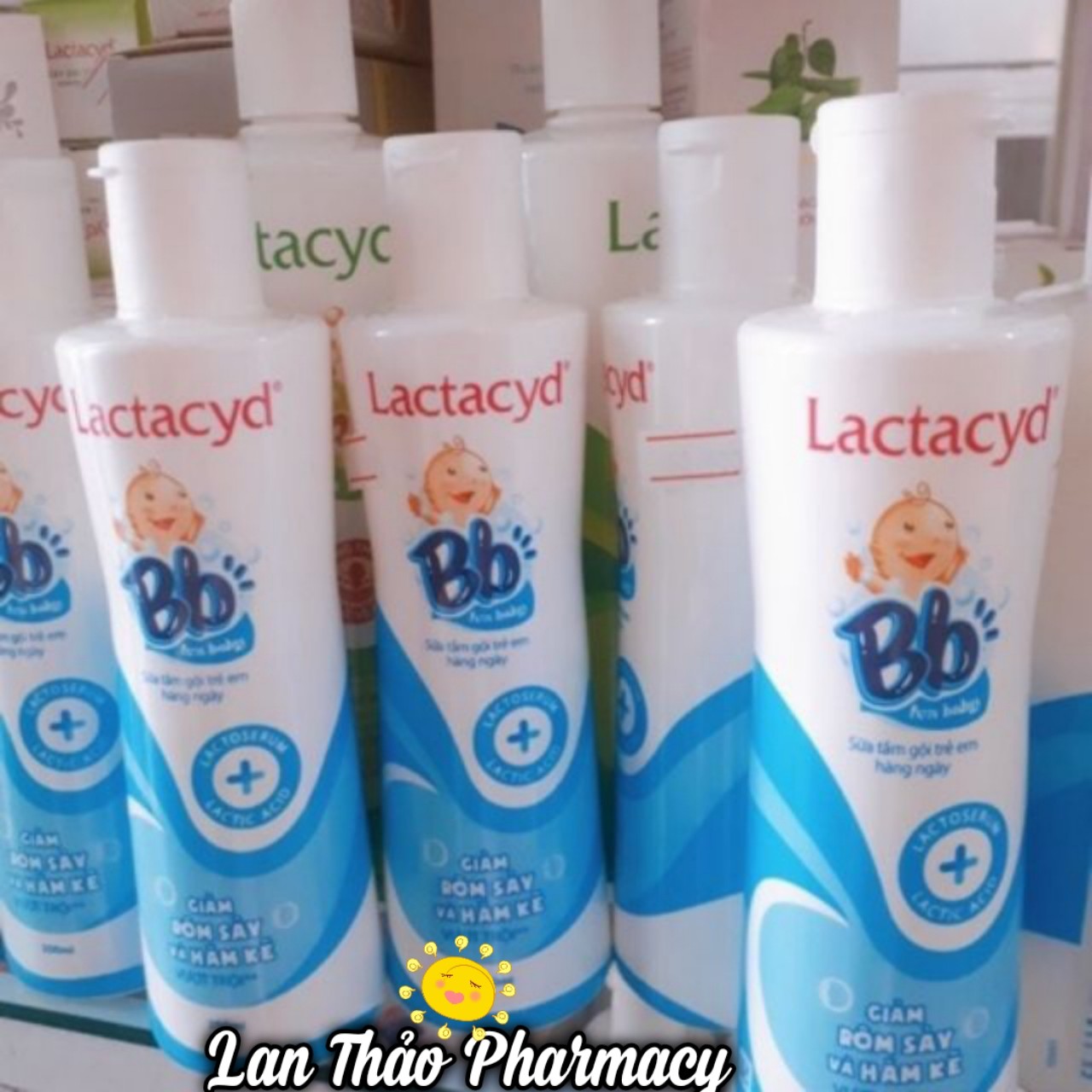 [MẪU MỚI] Sữa tắm Lactacyd BB for baby cho bé 250ml