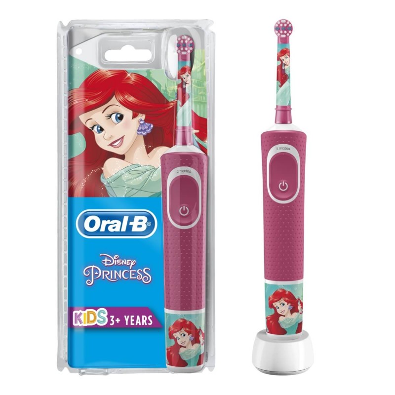 Bàn Chải Đánh Răng Điện Trẻ Em Oral-B Kids Disney The Princess, Frozen II - Bảo hành 12 tháng - 1 đổi 1 trong 7 ngày
