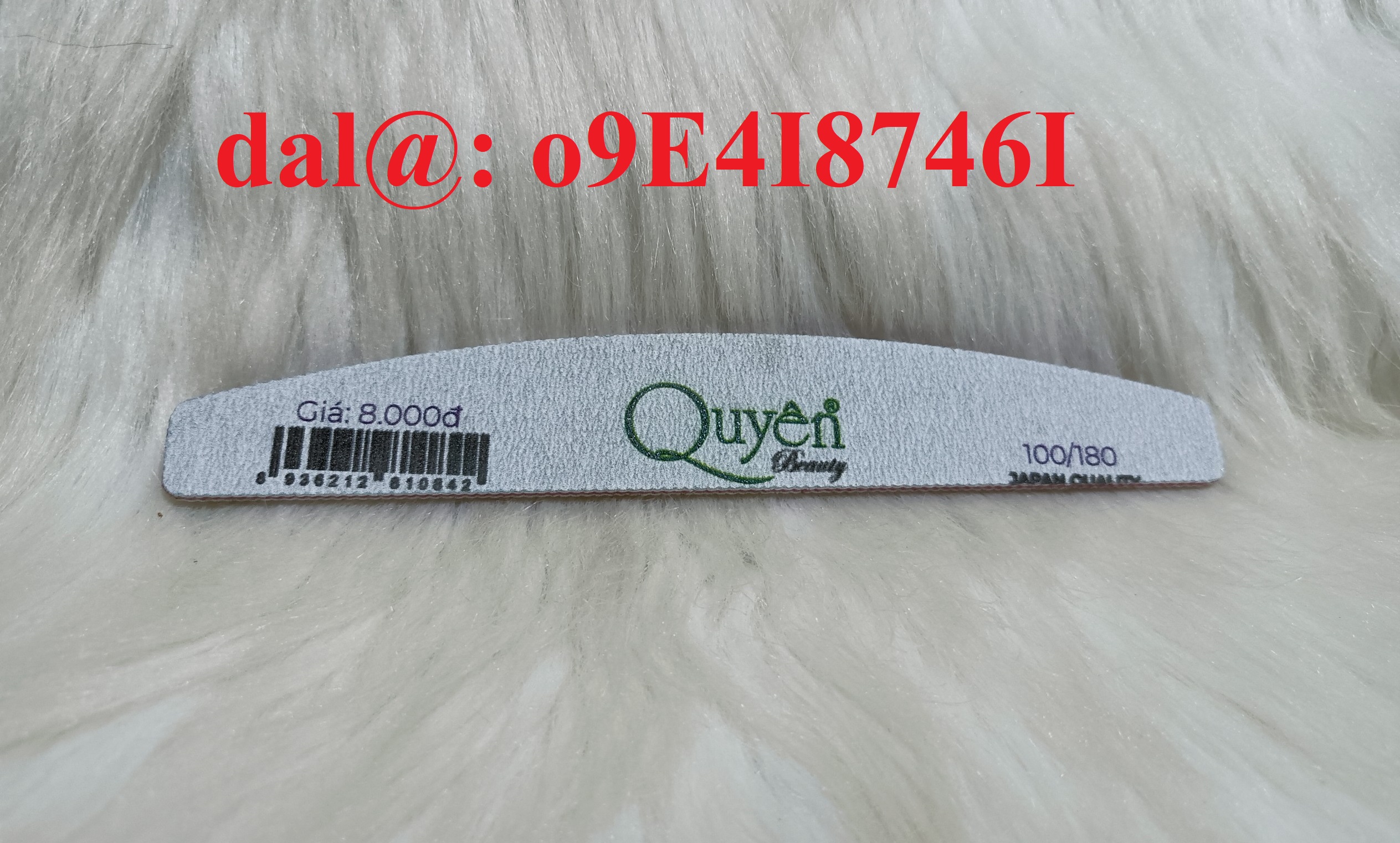 Dũa móng quyên 100/180 thẳng cong