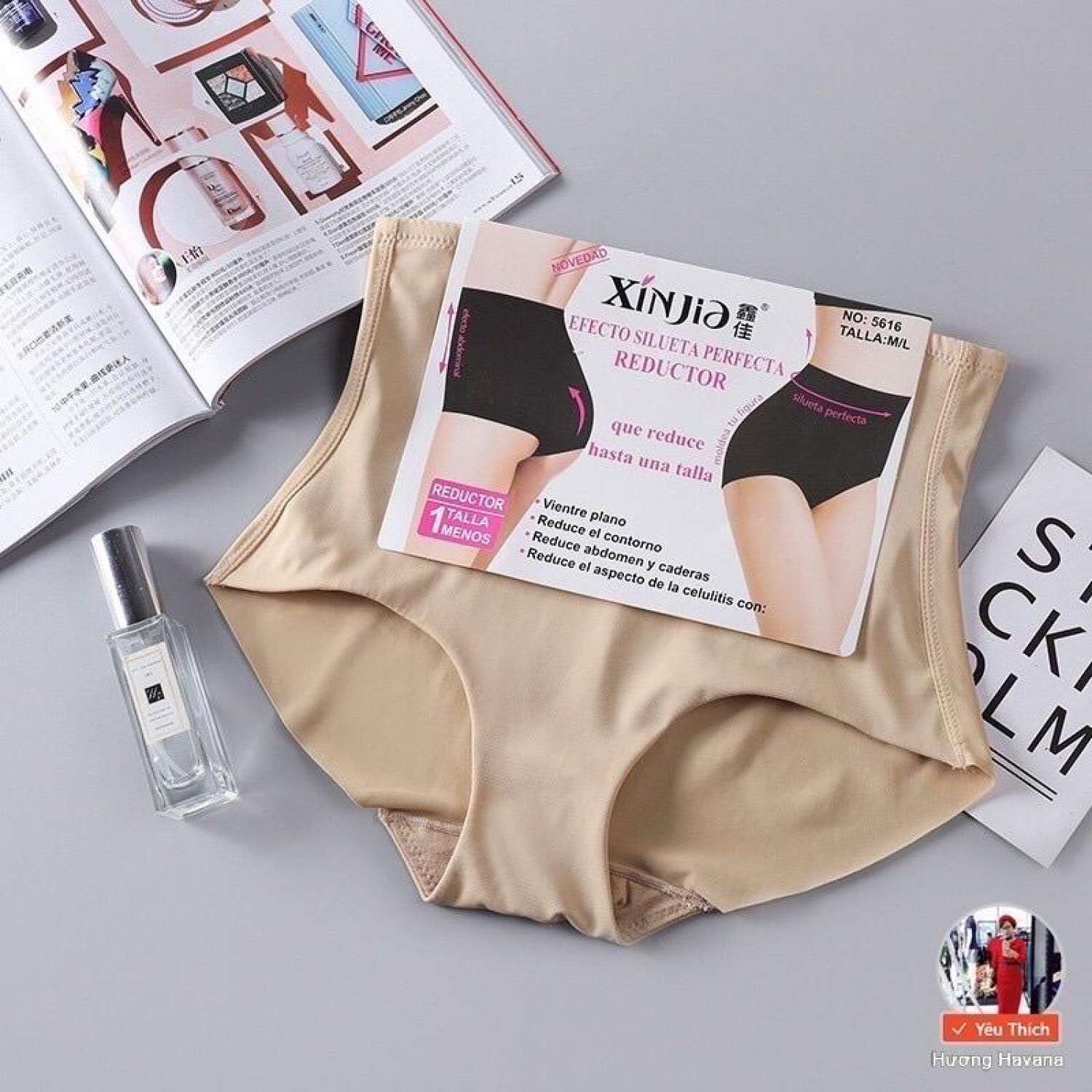 (Rẻvô địch  quần gen nịt bụng xinnju nội địa (56089) Siêu giảm mỡ bụng từ 5_7cm