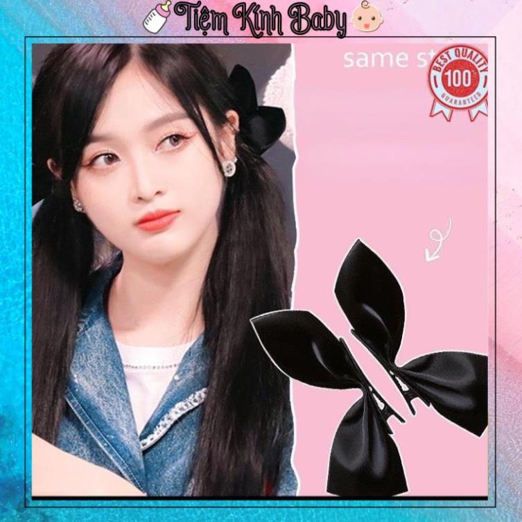 Set 2 Kẹp jisoo hình nơ xinh xắn, dễ thương phong cách hàn quốc 3 nhiều màu
