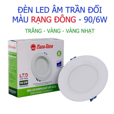 Bóng đèn LED âm trần Downlight 7W Rạng Đông, model D AT06L 90/7W
