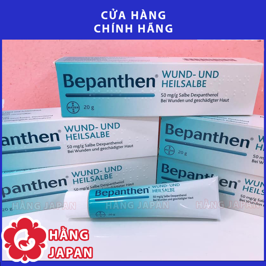 Kem chống hăm Bepanthen - Hàng Đức - tuýp 20g