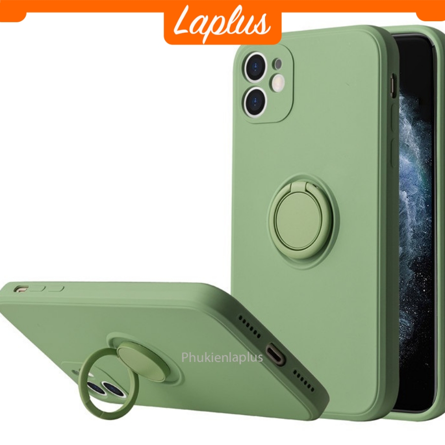 Ốp iphone chống bẩn kèm ring cho iphone 11/ 11 pro/ 11 promax
