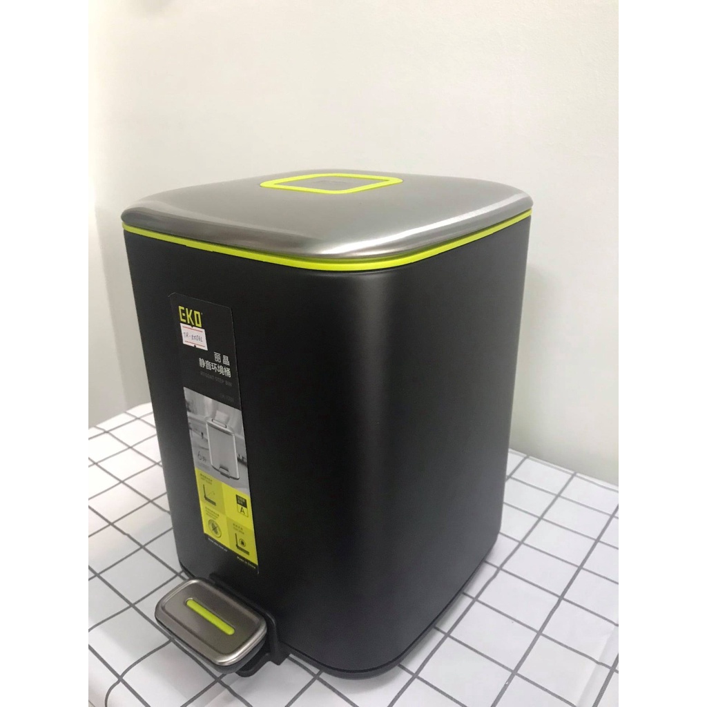 THÙNG RÁC EKO VUÔNG CAO CẤP - DUNG TÍCH 6L