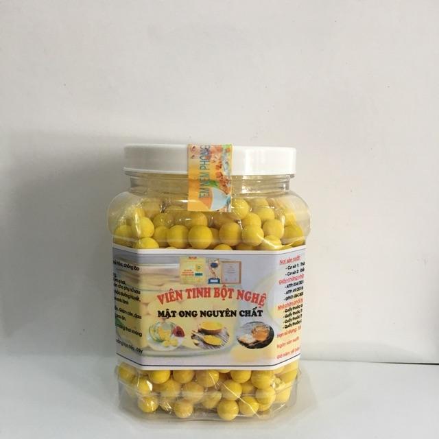 0,5kg viên tinh bột nghệ mật ong nguyên chất có chứng nhận an toàn thực phẩm sở y tế Yên Bái