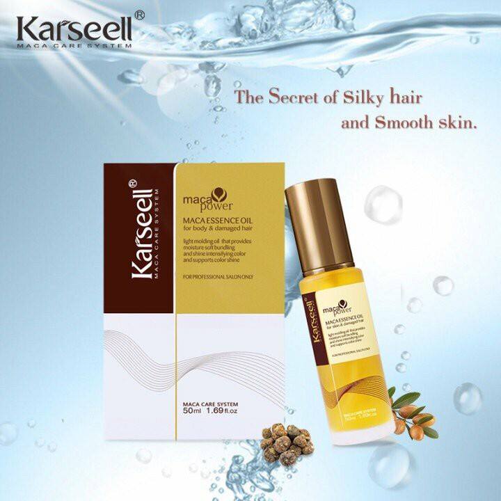 [ karseell Chính Hãng ] Dầu Dưỡng Tóc Karseell Maca Argan Oil 50ml