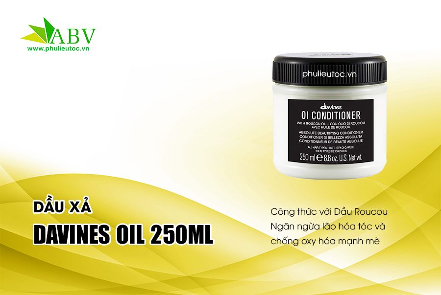 [HCM]Dầu xả hoàn mỹ Davines Oi Absolution Beautifying Conditioner 250ml