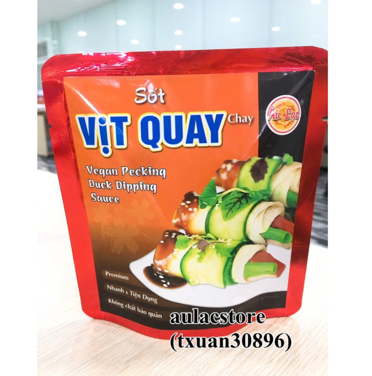 SỐT VỊT QUAY CHAY ÂU LẠC