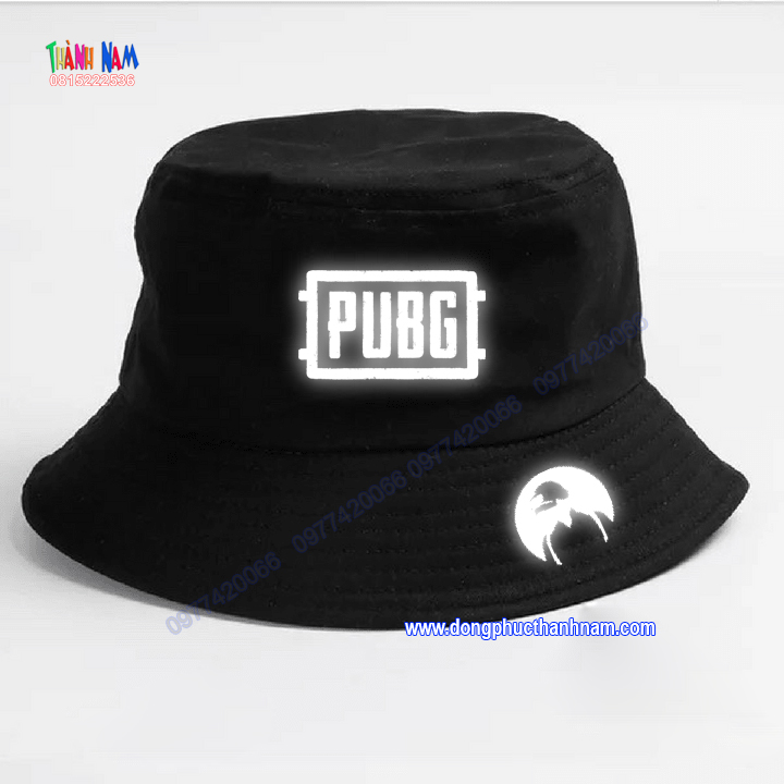 Mũ bucket pubg, nón tai bèo pubg phản quang, mũ pubg