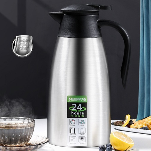 Bình giữ nhiệt 2 lít inox 304, bình ủ trà, ấm ủ, phích giữ nhiệt, bình giữ nhiệt cỡ lớn, ấm giữ nhiệt