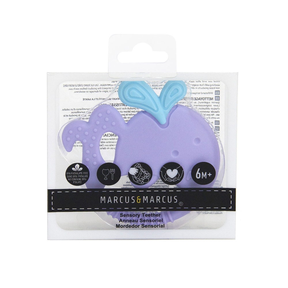Đồ Gặm Nướu Silicon Cho Bé Sensory Marcus & Marcus, Từ 6 Tháng – Willo