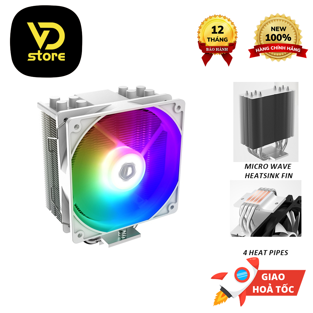 TẢN NHIỆT KHÍ CPU ID-COOLING SE-214-XT ARGB (LGA1700) White/ Black