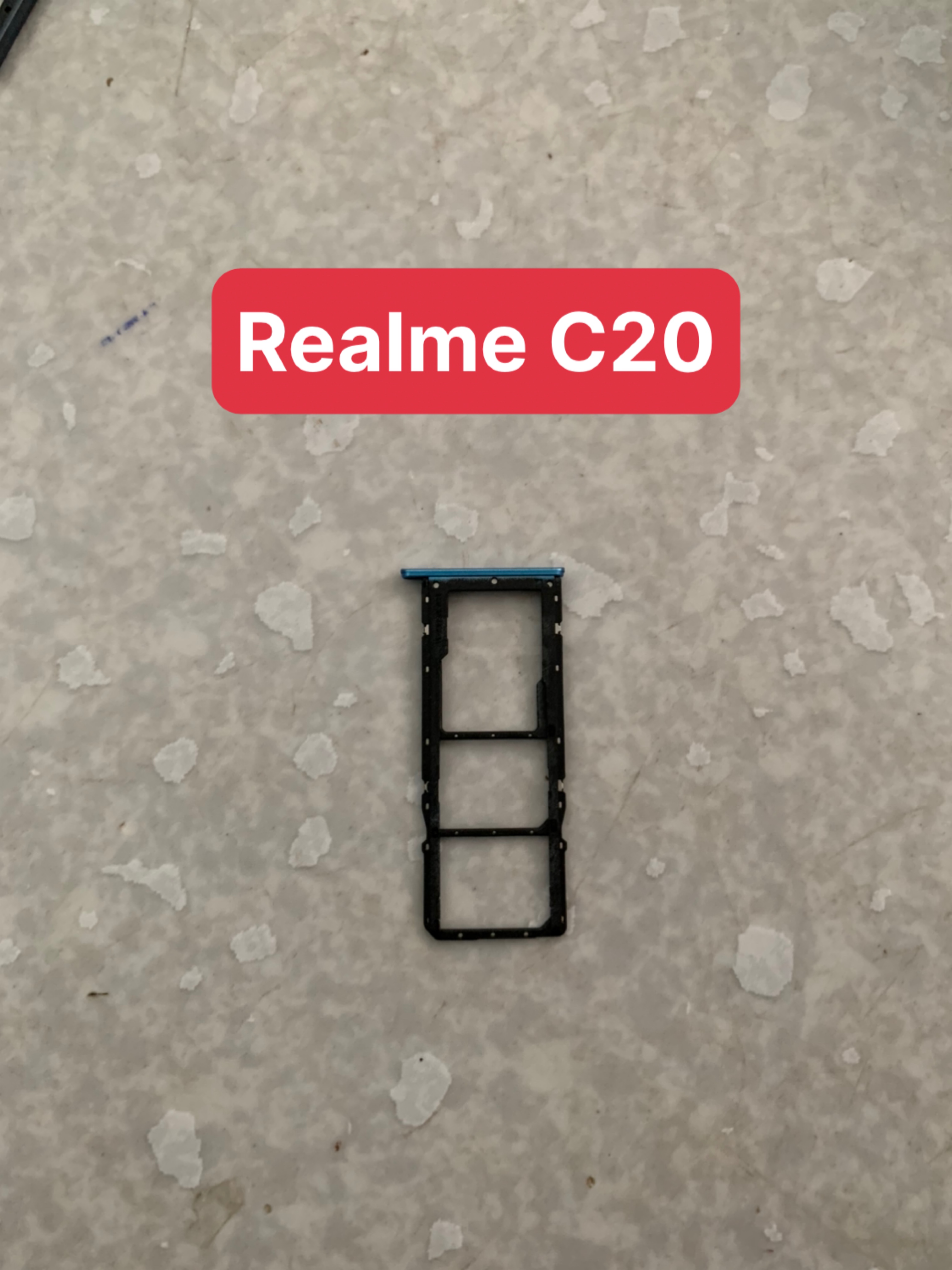 Khay sim realme c20 chung c11