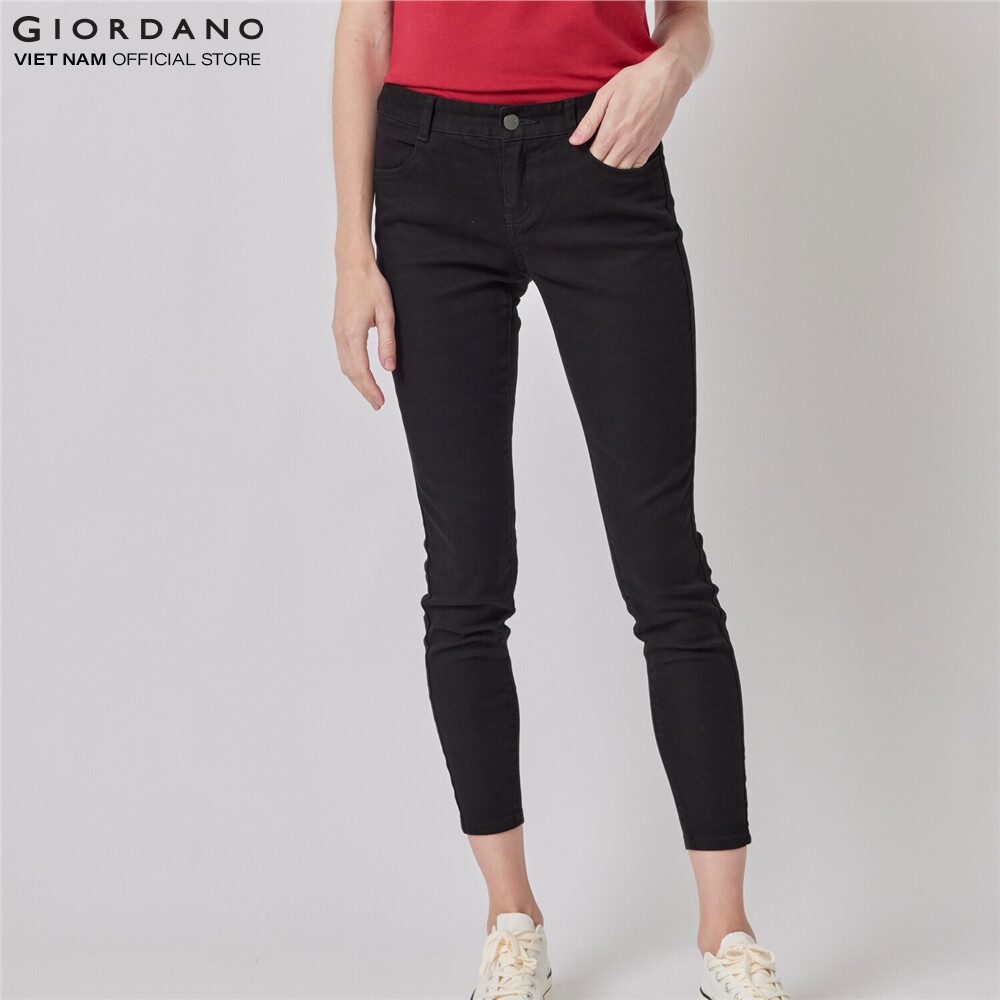 Quần Khaki Thun Dài Nữ Giordano 05417011
