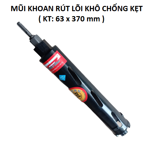 Mũi khoan rút lõi khô chống kẹt D63 - Mũi khoan rút lõi 2 tầng me cắt