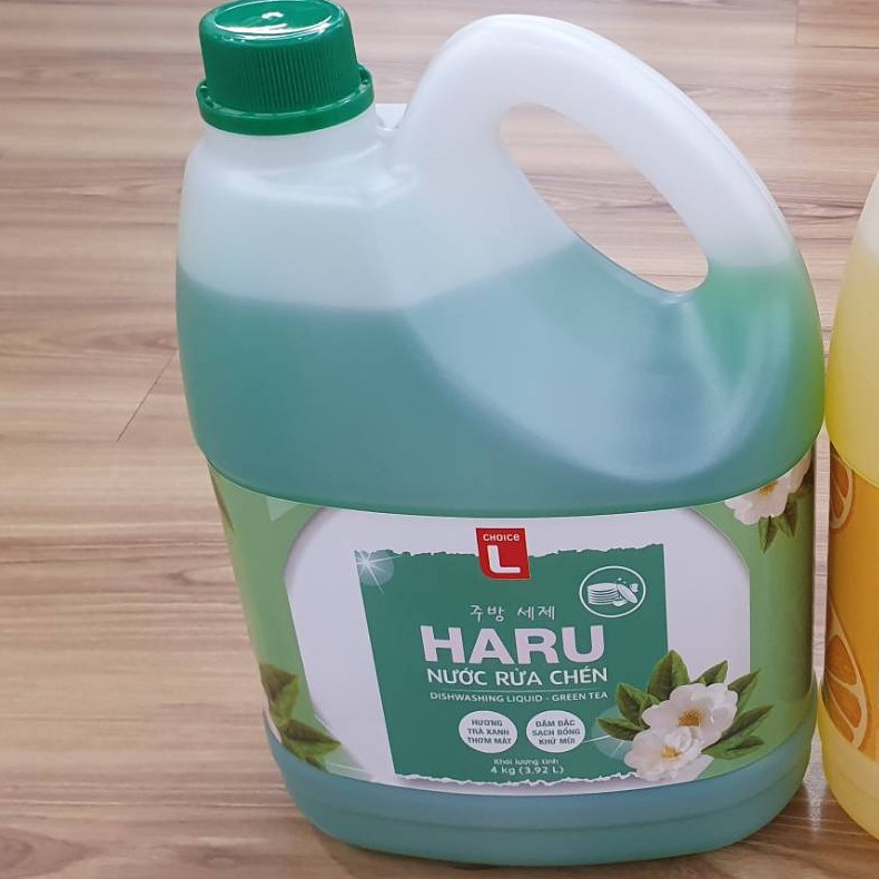 Nước rửa chén bát Haru 4 kg