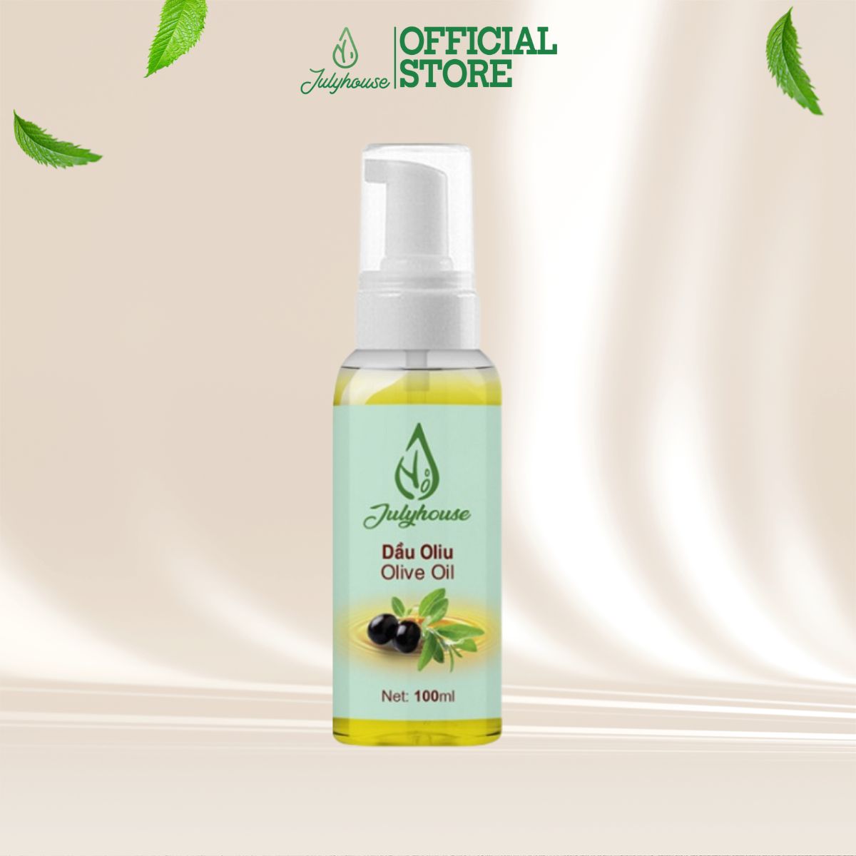 Dầu Oliu JULYHOUSE 50ml dưỡng ẩm da