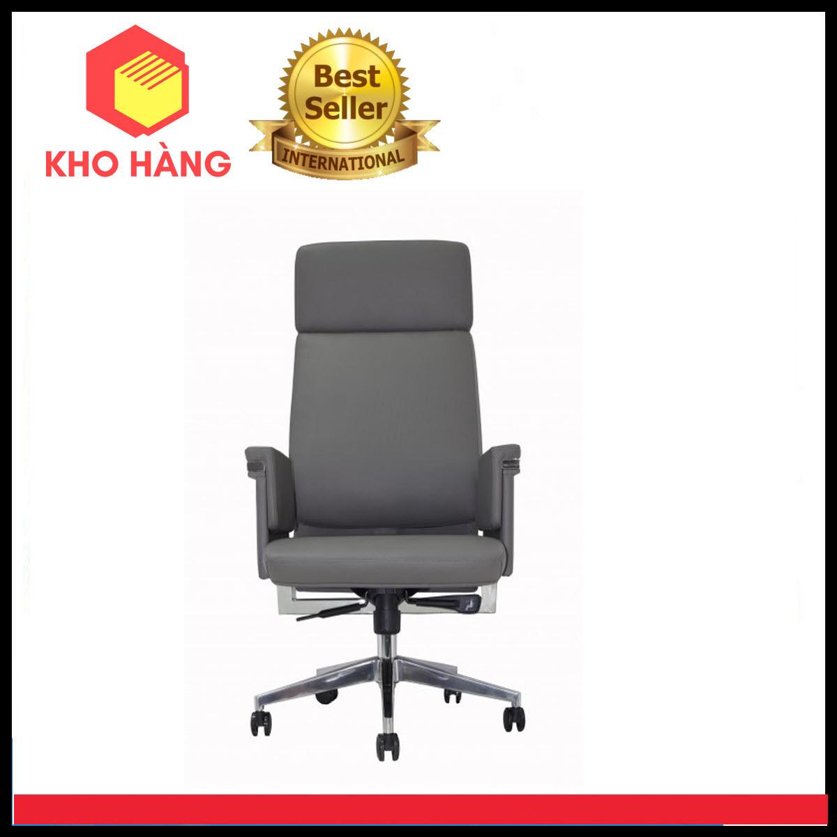 Ghế Dành Cho Văn Phòng Siêu Cao Cấp Nhập Khẩu, Bọc PU Ngoại, Chân Tay Nhôm, Mâm 2 Cần KHCM3307