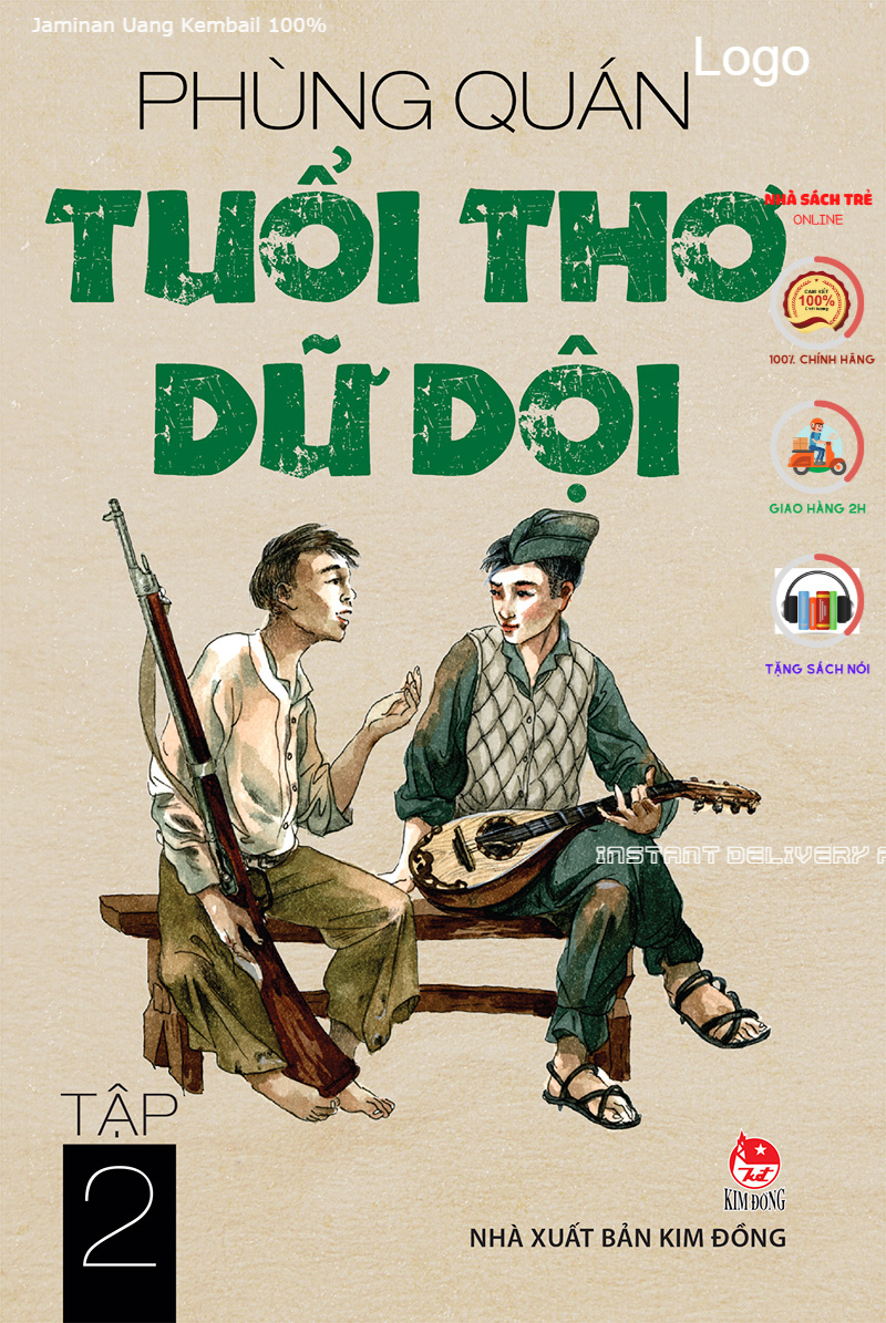 Tuổi thơ dữ dội - tập 2 - nxb kim đồng