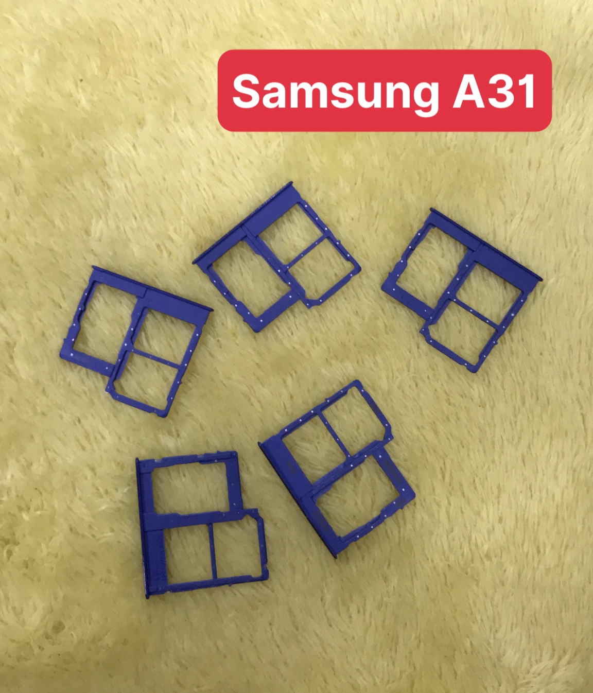 Khay sim samsung A31- khay thay thế