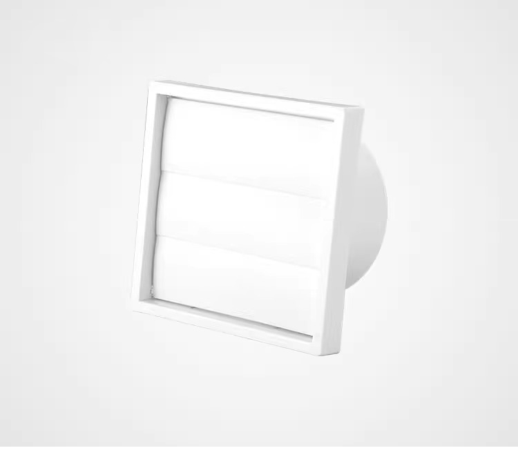 Nắp che đường ống mặt vuông thoát khí đường ống quạt thông gió hút mùi LAVFILL LFVG-E