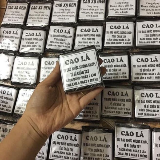 Sỉ toàn quốc 100g cao lá đau xương khớp