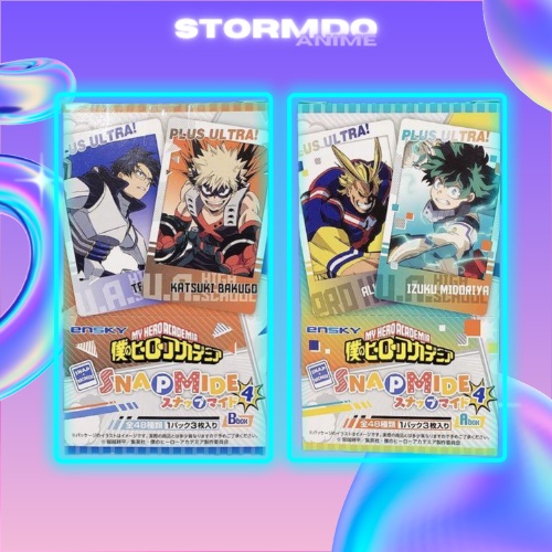 [SẴN] Pack Random/ Thẻ nhân phẩm - Snapmide 4A/4B - My Hero Academia