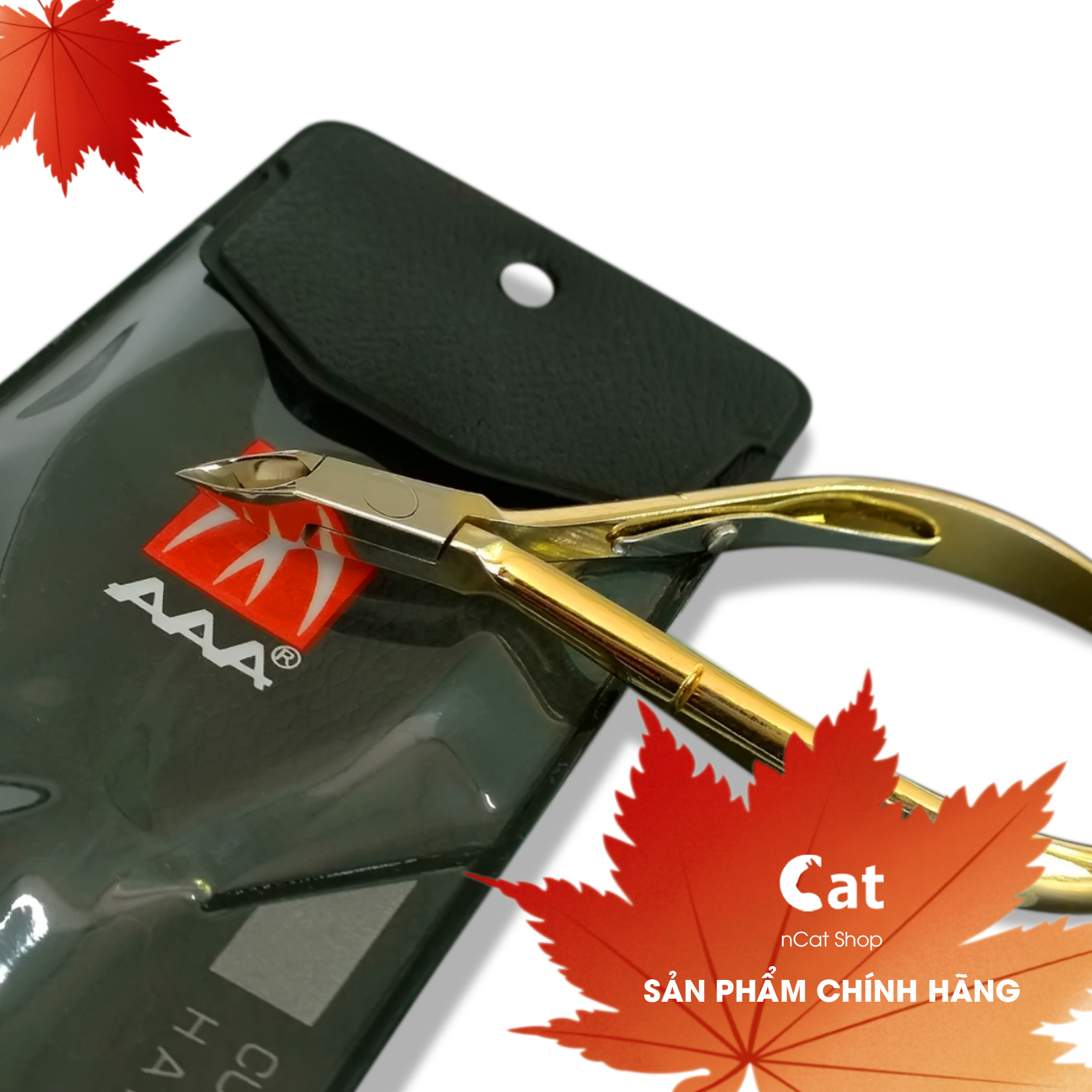 Kềm AAA HL555 - Kềm Cắt Da Mạ Vàng