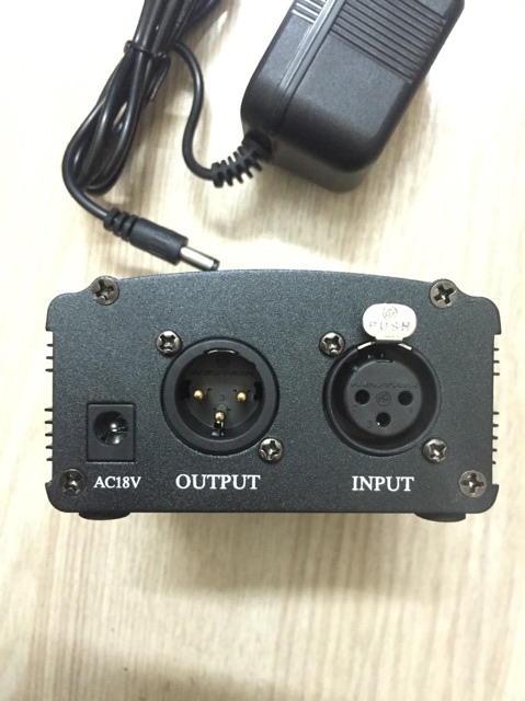 [Sỉ lẻ một giá] Nguồn Micro thu âm Phantom 48V chính hãng - Kèm adapter