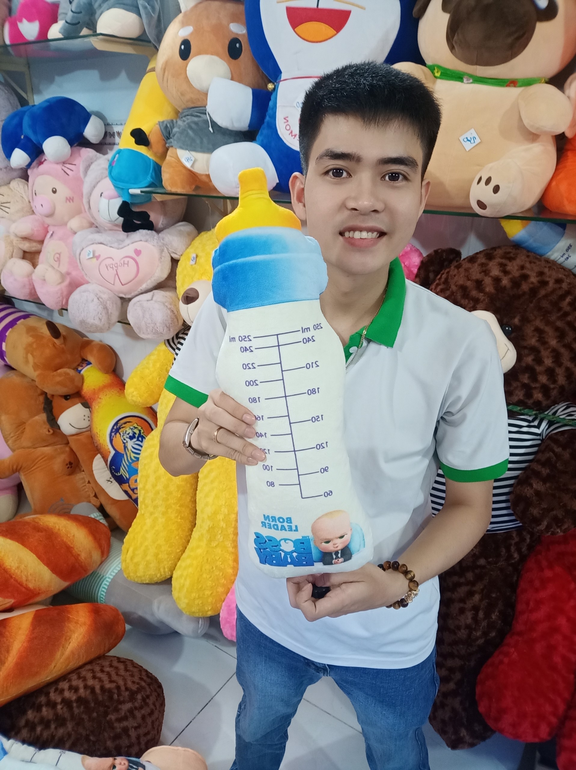 GẤU BÔNG BÌNH SỮA ĐỦ SIZE