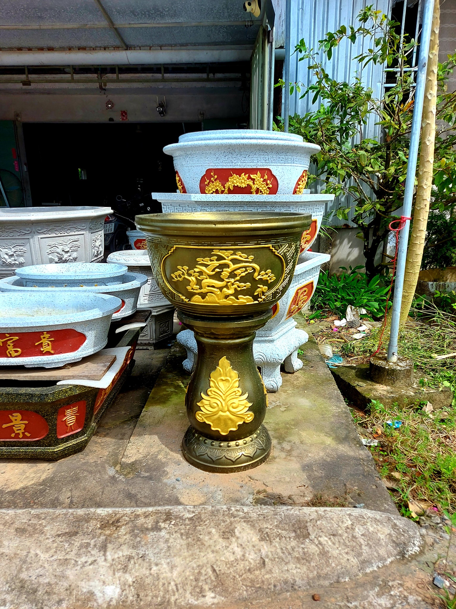 khuôn đúc chân đôn cao 45 (đôn ghế- đôn chậu)