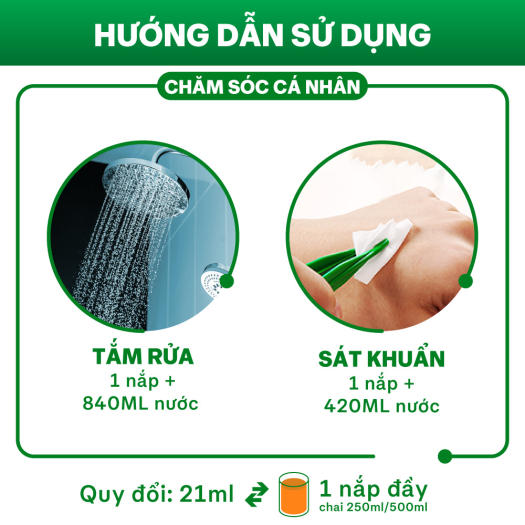 Dung dịch diệt khuẩn và sát trùng Dettol (500ml)