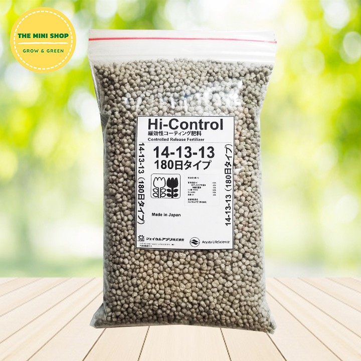 Túi 1KG phân chì tan chậm 14-13-13 nhập khẩu Nhật Bản