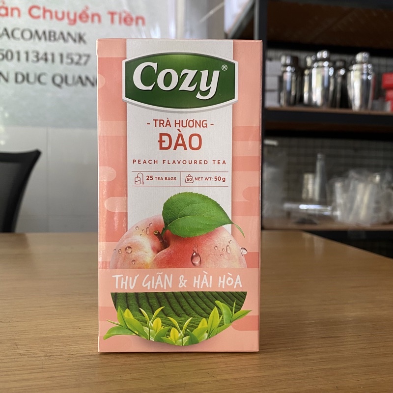 Trà cozy túi lọc có đủ hương hộp 50g