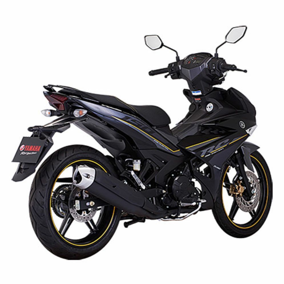 Tem lụa exciter 150 rc 2018 đen xám