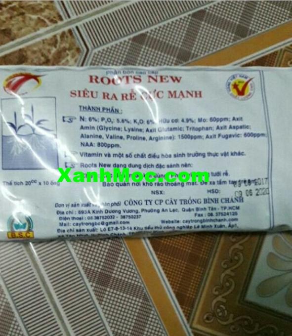2 lọ Ra Rễ Cực Mạnh Roots King