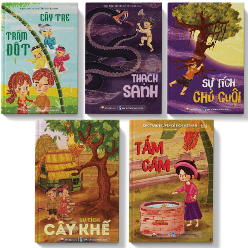 Combo 5 cuốn Truyện Cổ Tích Cho Bé