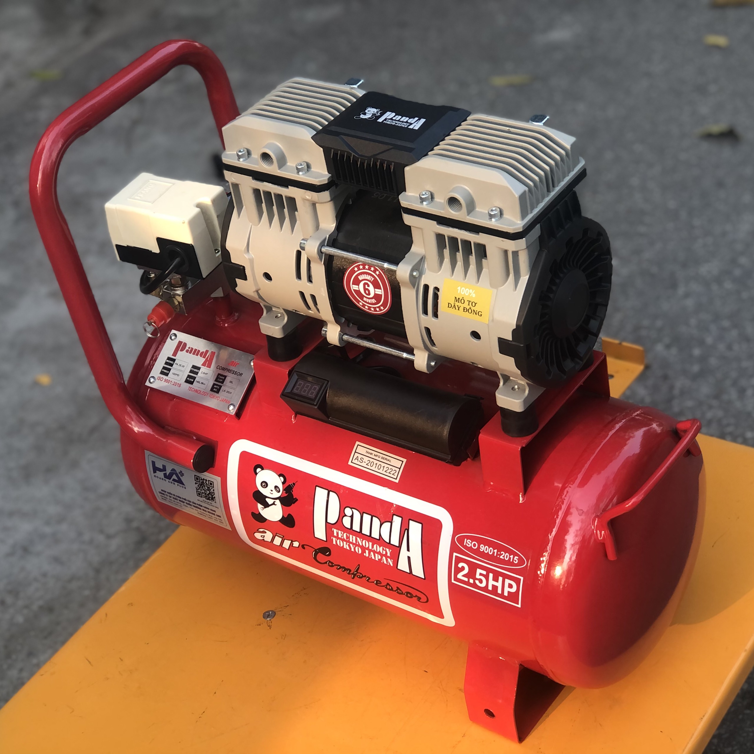 Máy Nén Khí Không Dầu Panda PA25-30
